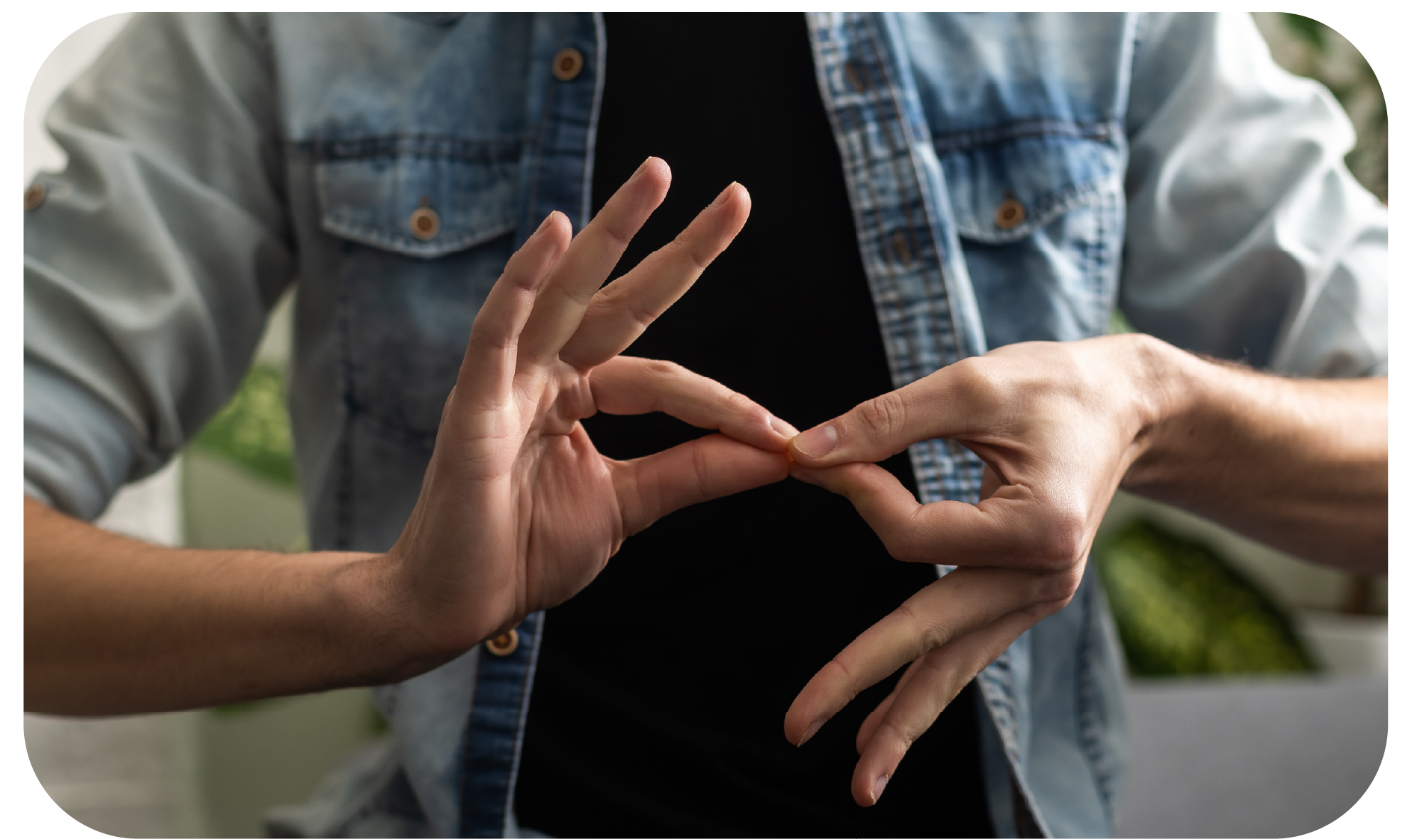 American Sign Language interpreter