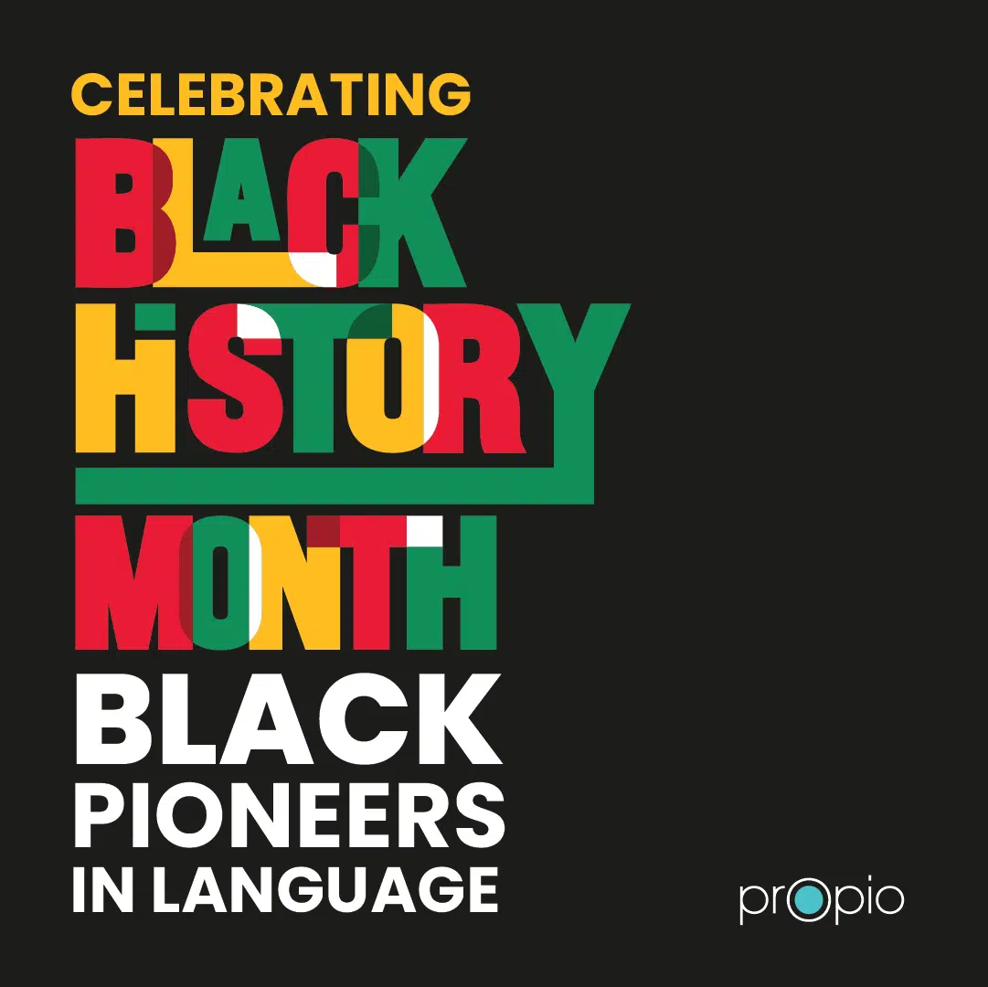 Celebrating Black History Month: Black Pioneers in Language