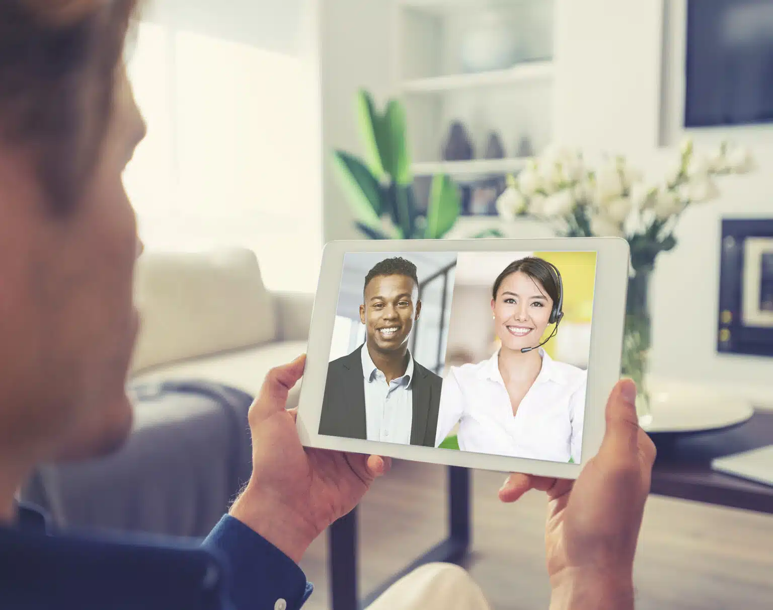 How to host a video meeting or telehealth call with an interpreter