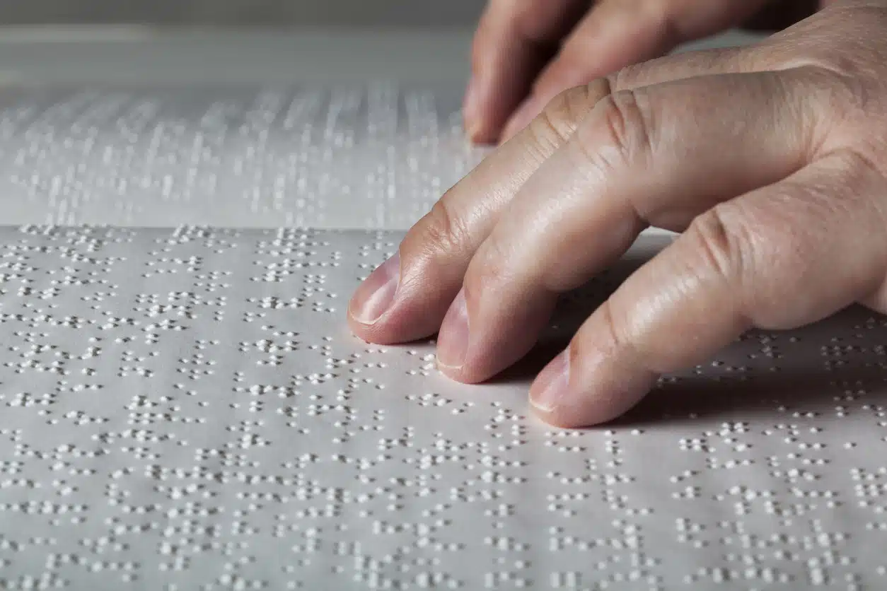 Transcription services to support people with limited vision